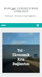 Mobile Screenshot of burcakcubukcu.com